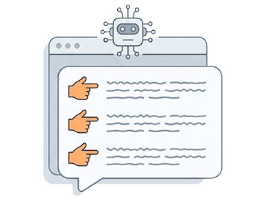 Illustration — Les puces visuelles et les emojis