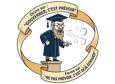 Illustration — Les maximes professorales